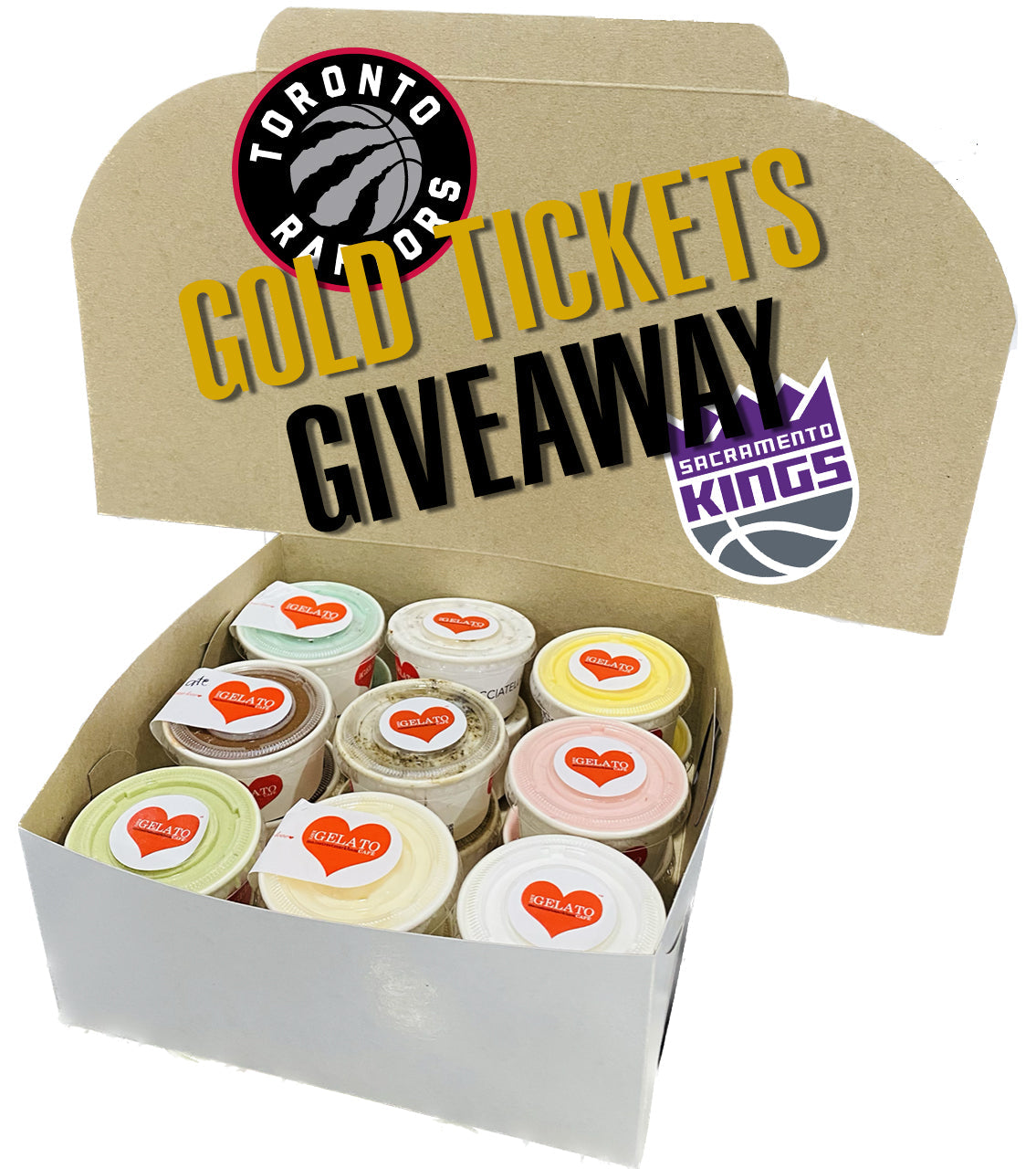 Love Box 18 + FREE 2 Bonus Gelato Cups (Pickup Only)
